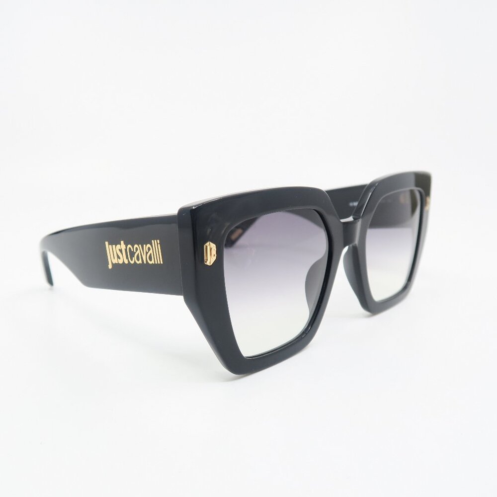Just Cavalli SJC21 Col. 0700 Black/Grey Gradient, New Women's, Sunglasses.
